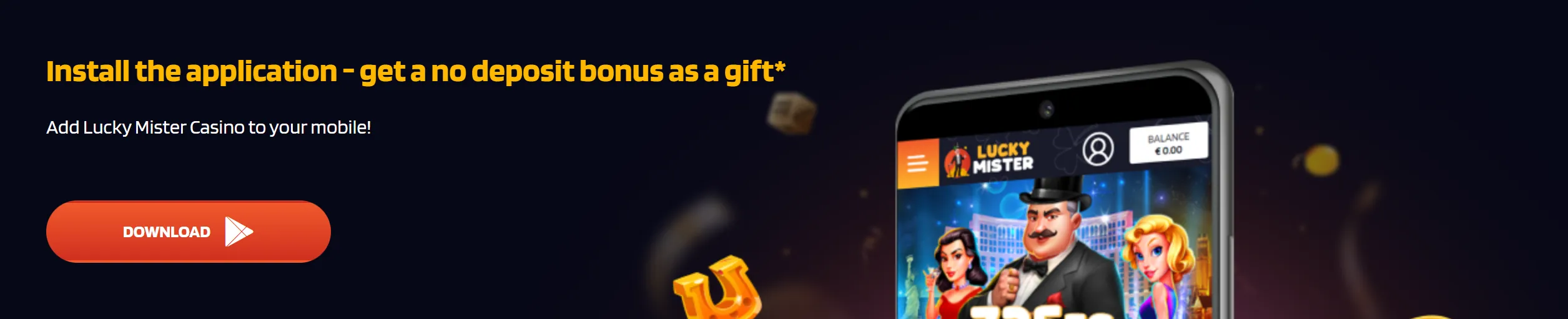 Lucky Mister app